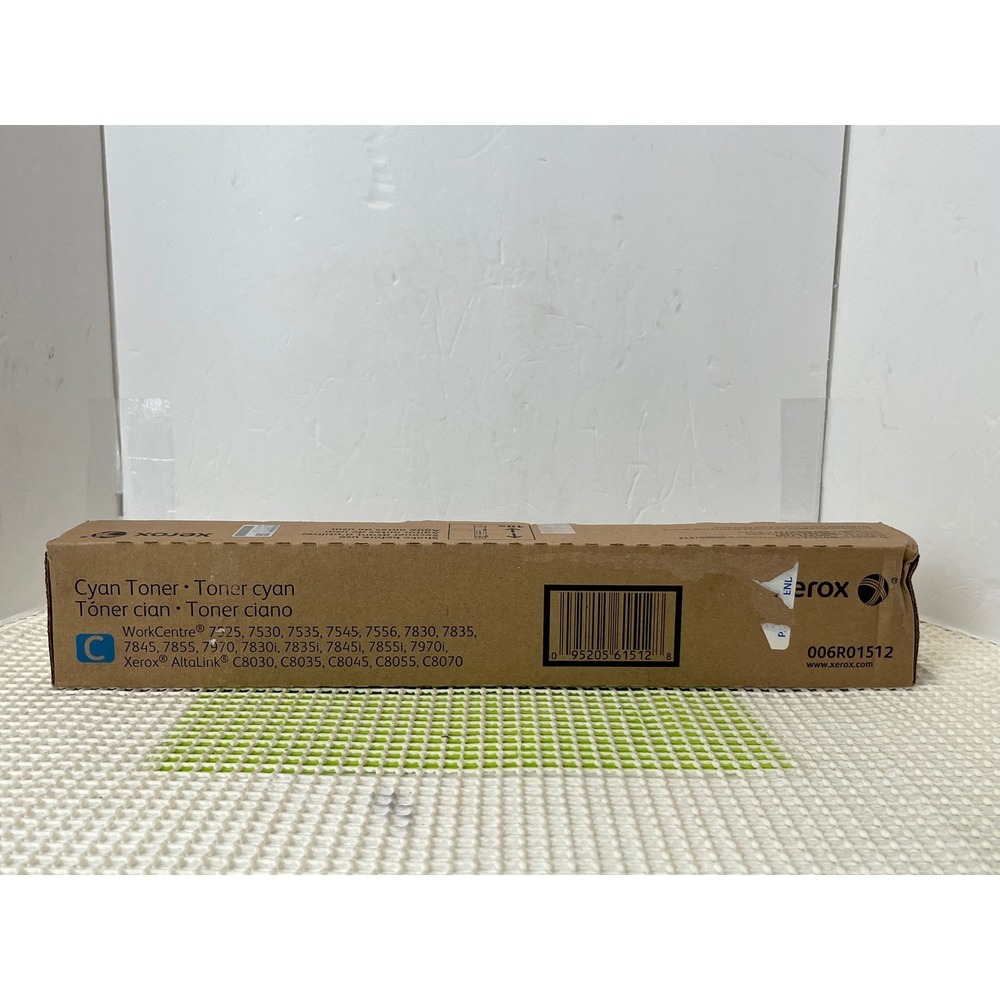 Xerox 006R01512 Cyan Toner WorkCentre 7525 7830 7845 AltaLink C8030 C8055 New